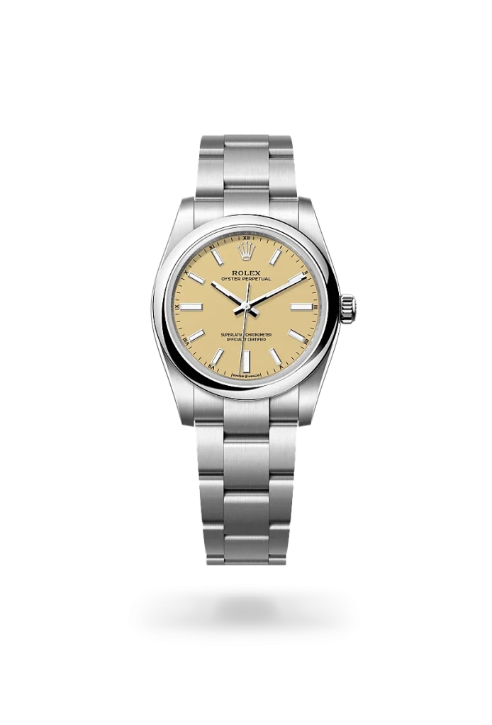 Rolex oyster perpetual in Oystersteel, M124200-0007* - Watches of Switzerland
