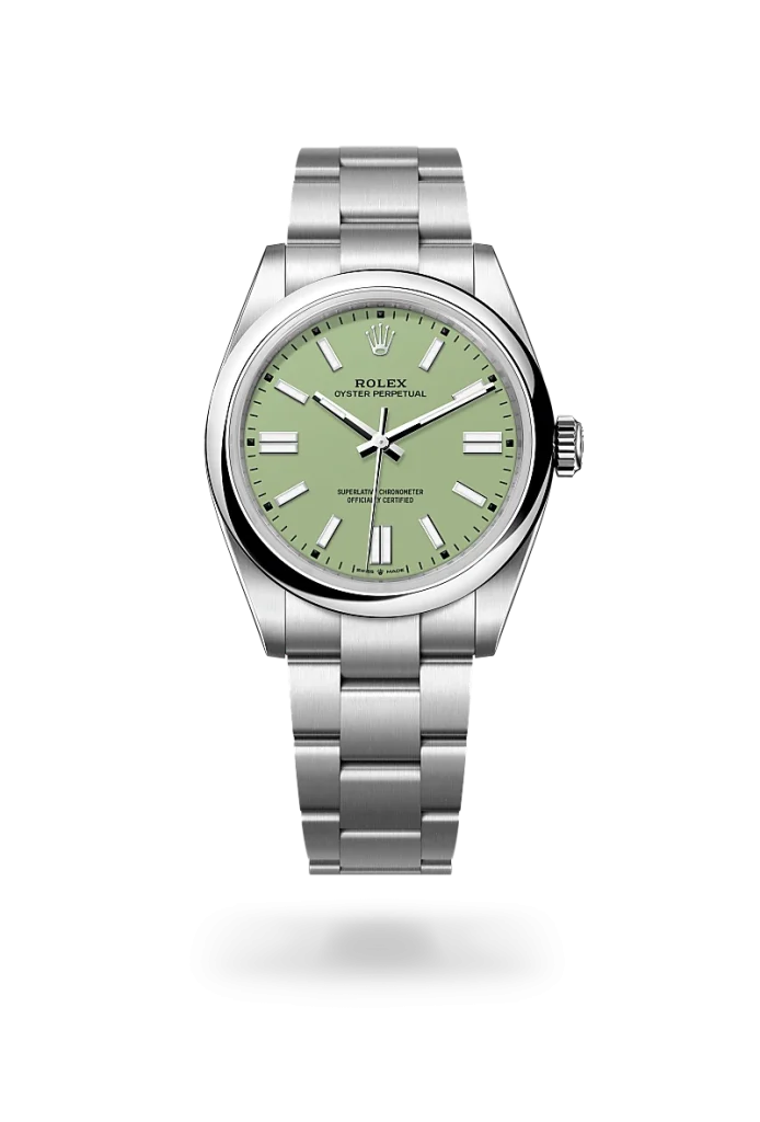 Rolex oyster perpetual in Oystersteel, M134300-0006* - Watches of Switzerland