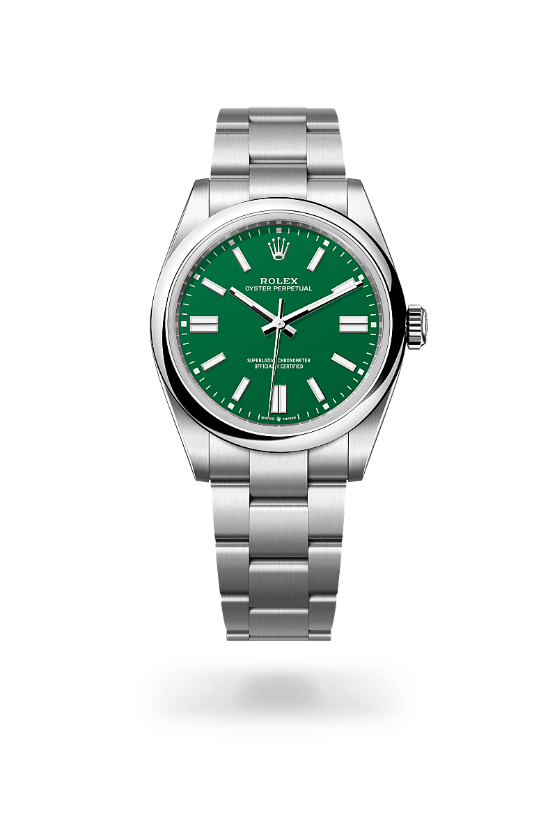Rolex oyster perpetual in Oystersteel, M134300-0004* - Watches of Switzerland