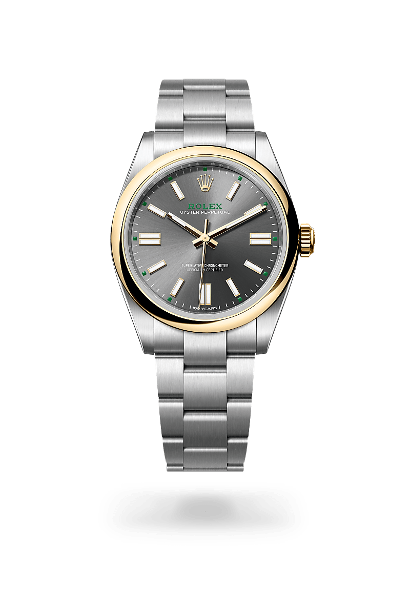 Rolex oyster perpetual in Oystersteel, M134303-0001* - Watches of Switzerland